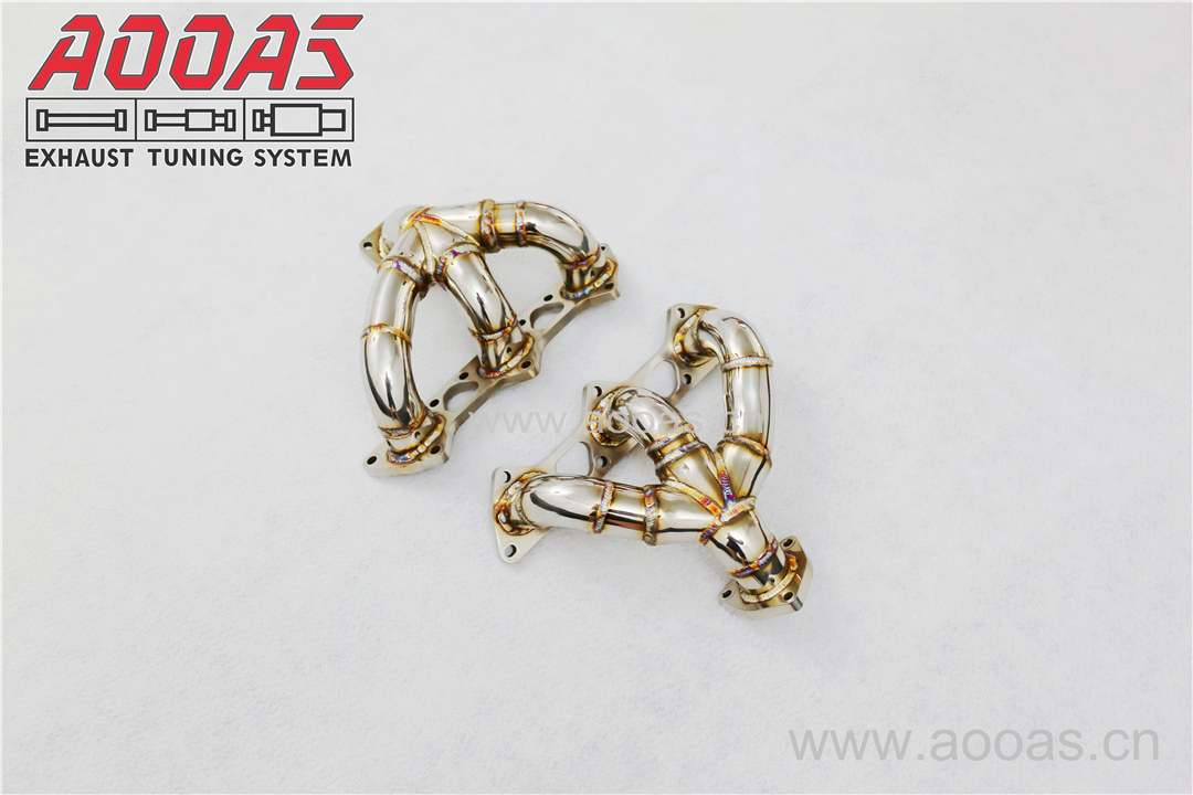 Porsche 997.1 Turbo  3.6T All SS304 / Decat (Catless) Manifold